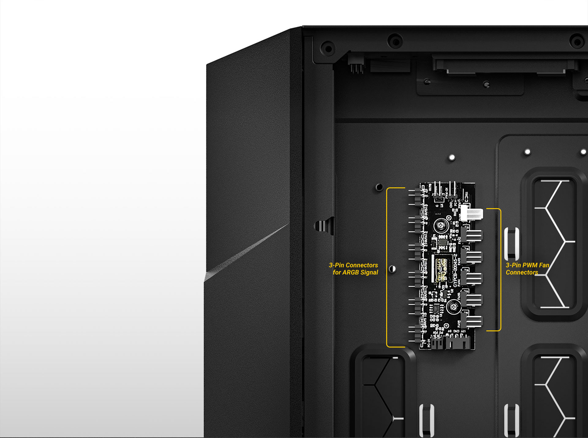 DP503 Mid-Tower E-ATX Gaming Case